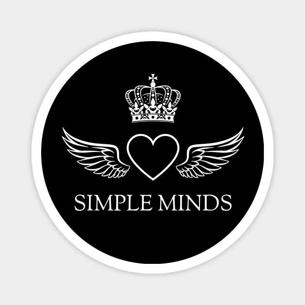 Simple Minds Wings Magnet by Timeless Chaos